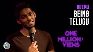 Deepu  On Being Telugu  standup comedy video [upl. by Ainorev]