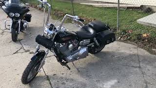 USED HARLEY DYNA WIDE GLIDE FOR SALE IN MI FP7575 [upl. by Aigneis]