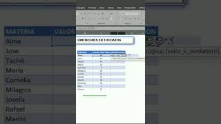 Emoticones 😃🙂😂😥🤣 en excel [upl. by Ivett764]