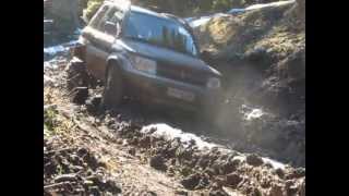 Mitsubishi Pajero Pinin mud amp snow [upl. by Margarida540]