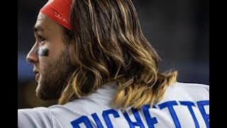 Bo Bichette to the Dodgerstrade talk heating up between Los Angeles amp Toronto Blue Jays [upl. by Ahsihat587]