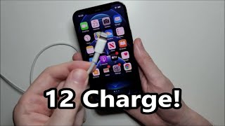 iPhone 12  12 Pro How to Charge Multiple Ways No Power Adapter in Box [upl. by Sikleb816]