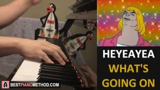 HeMan  Whats Going On quotHeyeayeaquot Piano Cover by Amosdoll [upl. by Ahtela]