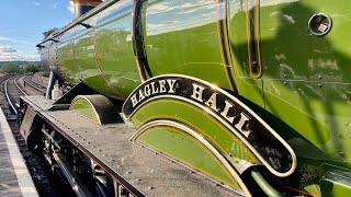 4930 Hagley Hall  Back in steam after 36 years  Severn Valley Railway [upl. by Wallraff83]