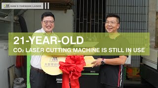 21 Year OldCo2 LASER CUTTING MACHINE IS STILL IN USE [upl. by Kahaleel]