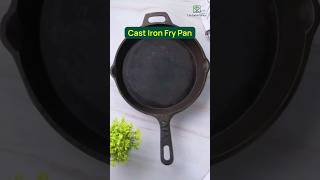 Cast Iron Fry Pan 😍 theindusvalley castironcooking cookware [upl. by Sherl]