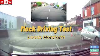 Horsforth  Famous  Driving test route  Leeds  real test pass  Mock Test [upl. by Taveda859]