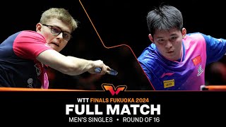 FULL MATCH  Alexis Lebrun vs Lin Shidong  MS R16  WTTFukuoka 2024 [upl. by Ynnavoj884]