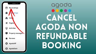 How To Cancel Booking amp Get Refund On Agoda  Cancel Agoda NonRefundable Booking Full Guide [upl. by Gershon]