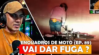 HUDSON REAGINDO ELE DEU FUGA ENQUADROS DE MOTO EP 89 Xracing Videos [upl. by Nakah934]