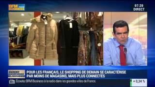 BFM BUSINESS  Les français et le commerce connecté [upl. by Anissej26]