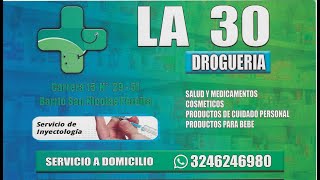 DROGUERIA LA 30 DE PEREIRA [upl. by Aicittel]