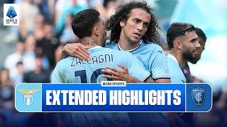 Lazio vs Empoli Extended Highlights  Serie A  CBS Sports Golazo [upl. by Atsylac747]