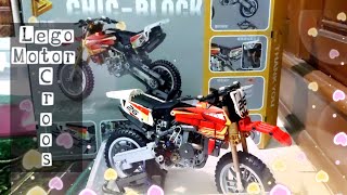 LEGO PANLOS BRIC MOTOR CROSS [upl. by Ecirtaeb]