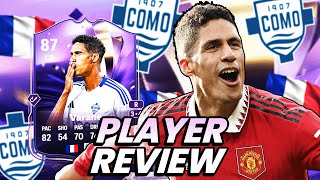 87 END OF AN ERA VARANE SBC PLAYER REVIEW EOAE PREMIUM  FC 25 ULTIMATE TEAM [upl. by Cowen274]