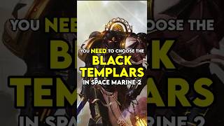 You NEED To Choose The Black Templars In WARHAMMER 40k [upl. by Wade]