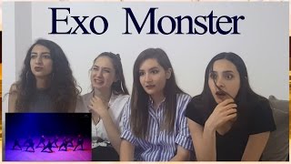 EXO  MONSTER MV REACTION [upl. by Anotal]