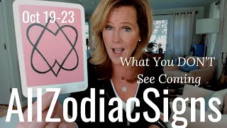 ALL ZODIAC  What You DONT See Coming  October Saturday Tarot Reading [upl. by Appel797]