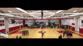 NiagaraWheatfield vs Starpoint High School Girls Varsity Volleyball [upl. by Ecydnac324]