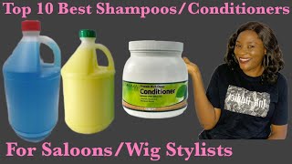 Top 10 Best Big Sized ShampoosConditioners For SaloonsWig StylistsHaircare For Professional Use [upl. by Steinway]