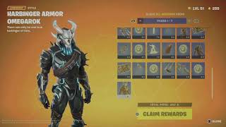 How to Claim Rewards in Fortnite OG Pass  Claim base rewards [upl. by Cordi]