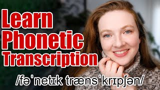 How to learn phonetic transcription with practice ✏️ [upl. by Kcirtap865]