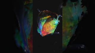 The magic of contra luz 🌈✨opals gemstones gemology geology crystals contraluz ethiopianopal [upl. by Yance885]