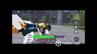 I play unnamed showdown that has kj Roblox [upl. by Ahseirej]