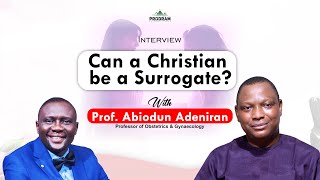 CAN A CHRISTIAN BE A SURROGATE [upl. by Yasdnyl]