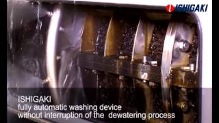 Sludge  tailings Dewatering Screw Pressavi [upl. by Ebocaj]