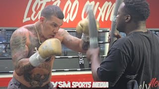 Greg Hackett sharpens Gabriel Rosado as he eyes Comeback [upl. by Nepean916]