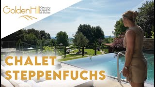 TOUR ⚜️ Premium Chalet Steppenfuchs  Golden Hill Country Chalets amp Suites [upl. by Mackenzie]