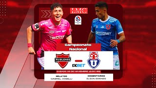 ÑUBLENSE vs UNIVERSIDAD DE CHILE  FECHA 29 CAMPEONATO NACIONAL 2024  MODO RADIO [upl. by Matthia]