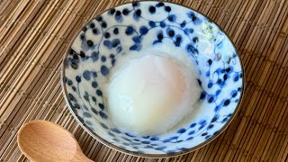 Onsen Tamago Recipe  Japanese Cooking 101 [upl. by Suki]