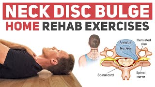 Neck Disc BulgeHerniation Rehab Exercises [upl. by Ori]