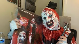 Party City 2024 Art The Clown Terrifier 2 Costume Review [upl. by Gray]