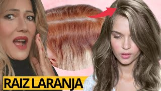 APLIQUEI O 7170 OX DE 30 NA RAIZ E FICOU MUITO LARANJA COMO RESOLVER HairTutorial [upl. by Yssor]