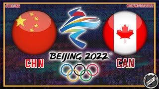 Eishockey Olympia 2022  China  Kanada  Beijing 2022  Lets Play [upl. by Fortier881]