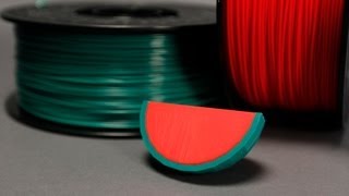 MakerBot Discover Dual Extrusion 3D Modeling [upl. by Merry]