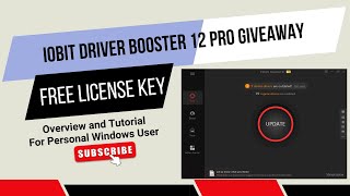 Boost Your PC Performance with IObit Driver Booster 12 PRO Free 6 Months Giveaway [upl. by Noami]