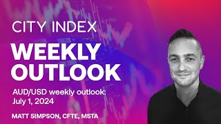 AUDUSD Weekly Outlook July 1 2024 [upl. by Jarnagin]