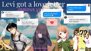 Levi got a love letter  Yn went crazy  Levi cheating [upl. by Hornstein]