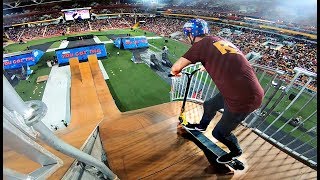 LONGEST SCOOTER vs MEGA RAMP [upl. by Aekal]