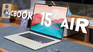 15” MacBook Air M2 Review  Giving Up My MacBook Pro [upl. by Parik]