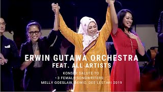 Erwin Gutawa Orchestra ft All Artists  Closing Konser Salute Erwin Gutawa to 3 Female Songwriters [upl. by Ahsenyt]