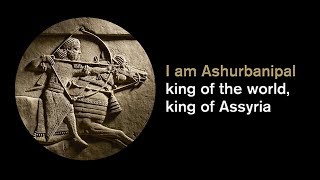 Assyria TV in London  I am Ashurbanipal king of the world king of Assyria [upl. by Airdnola]