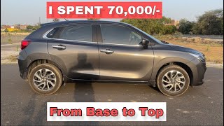 New Baleno Base to Top Modification with Price 2024 [upl. by Harrat799]