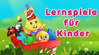 Kinderspiele für kinder ab 35  Kostenlose Lernspiele  Clapenjoy [upl. by Courtland]