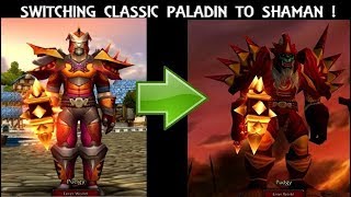 From Classic Retribution Paladin to Enhancement Shaman  Sulfuras for the HORDE [upl. by Johnsten]