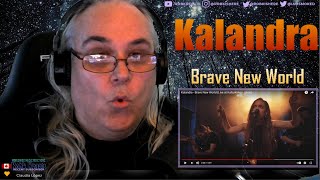 Kalandra Reaction  Brave New World  First Time Hearing  Requested [upl. by Zehc]